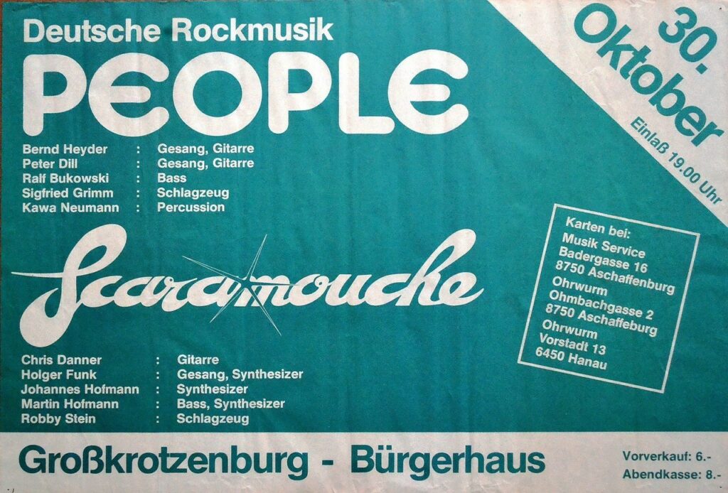 Deutsche Rockmusik Flyer