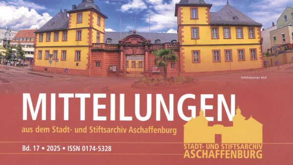 Neuer Band der Mitteilungen aus dem Stadt- und Stiftsarchiv ist erschienen