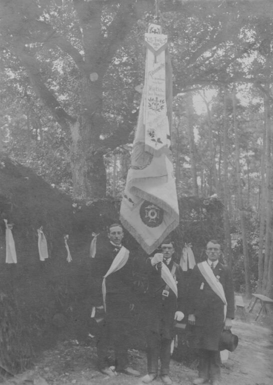 Fahnenweihe des Kriegervereins am 12. Juli 1925