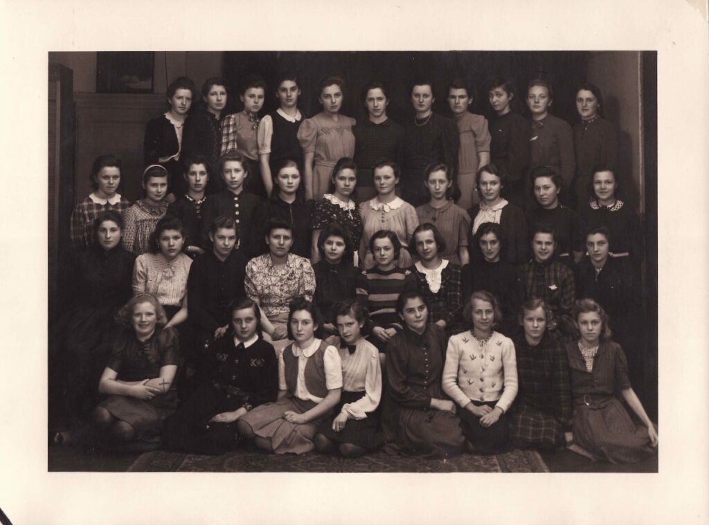 1938 Mädchen Schulklasse Aschaffenburg