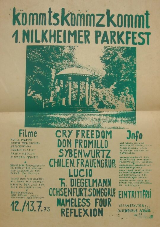 Plakat Kommz 1975