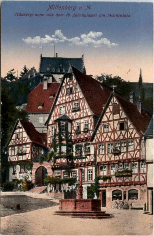 Miltenberg Marktplatz 1921